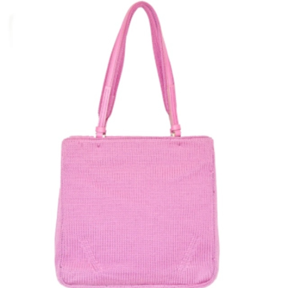 Vintage Prada Wool Knitted Tote Bag